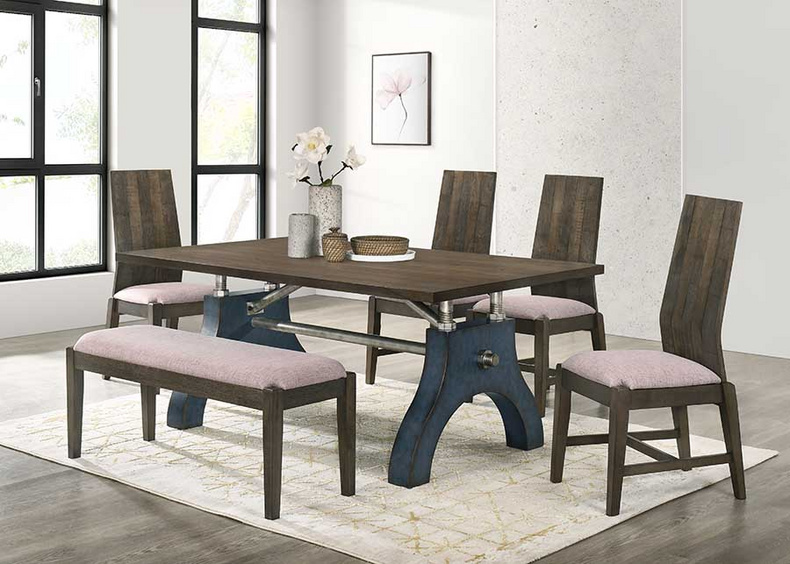 Antonio 1+4+1 Dining Set (Bexley Table)