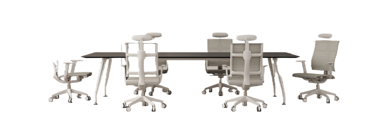 White computer chair (Furniture 2024)