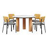 Round Dining Table Set For 6--FYA186