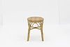 Outdoor dining stackable aluminum rattan bistro wicker stool- AD642305-1
