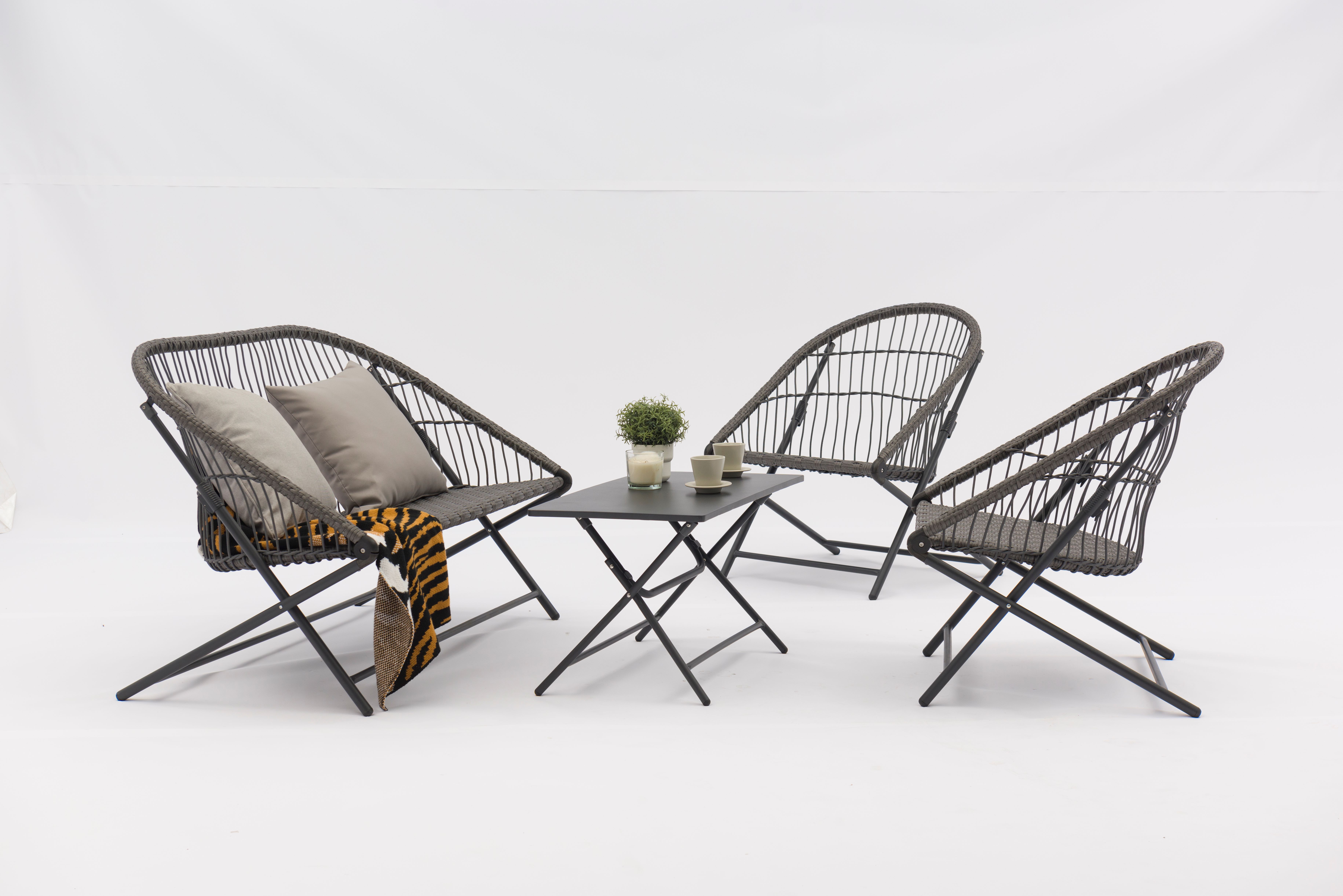 Yolanda Foldable Garden 4pcs Set-AD605006