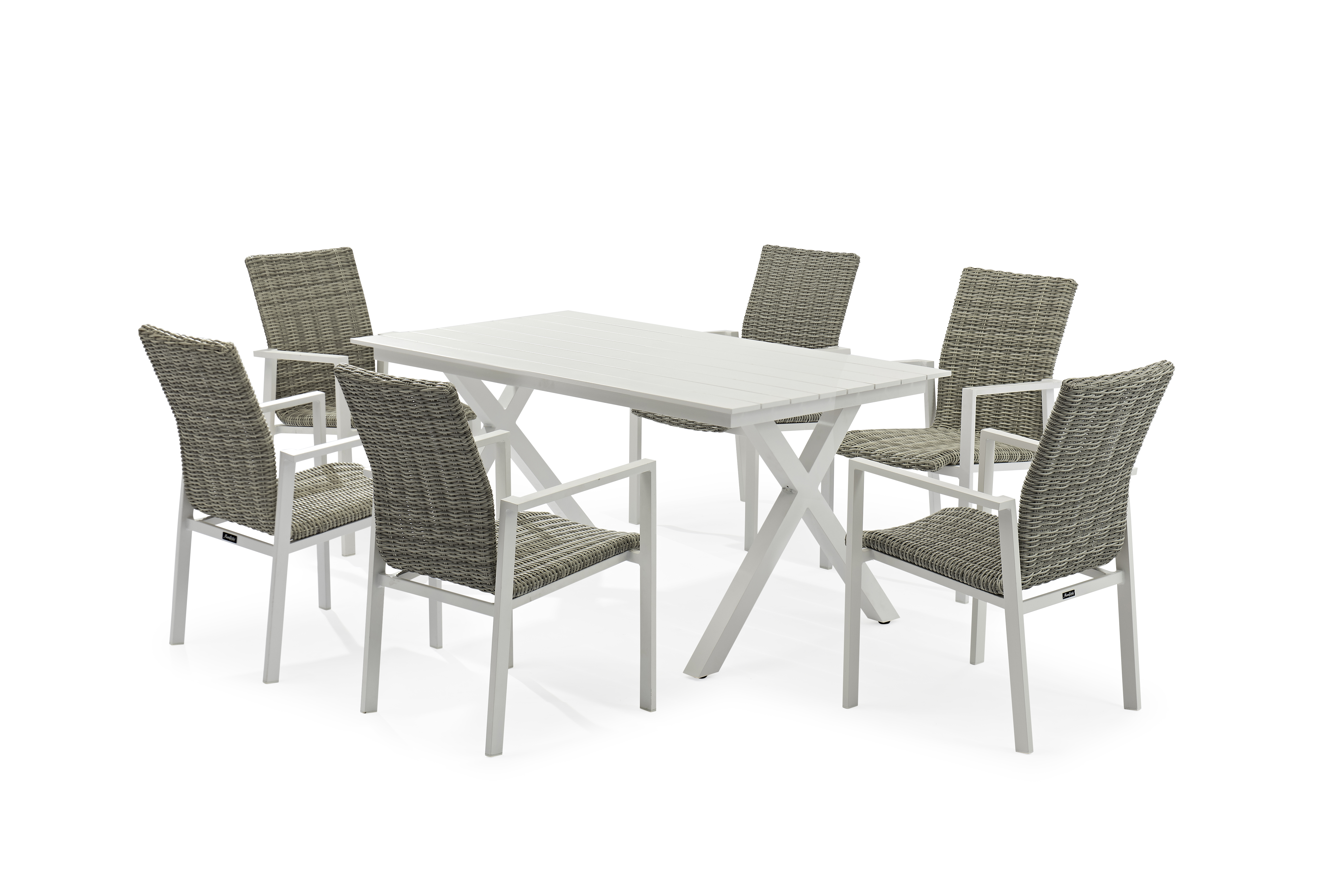 Full-Aluminum Stylish Aluminum Outdoor Dining Table - AD791001