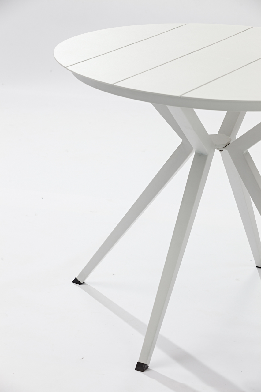 Full-Aluminum Modern Aluminum Patio Dining Table - AD791018R