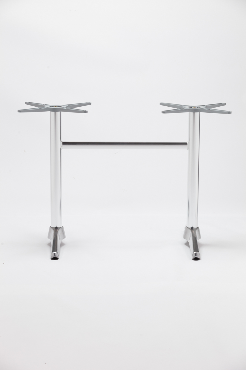 Modern Powder Coated Cafe Table Base For Marble Table Outdoor Industrial Vintage Cast Iron Bistro Restaurant Dinning Table Base- AD621009