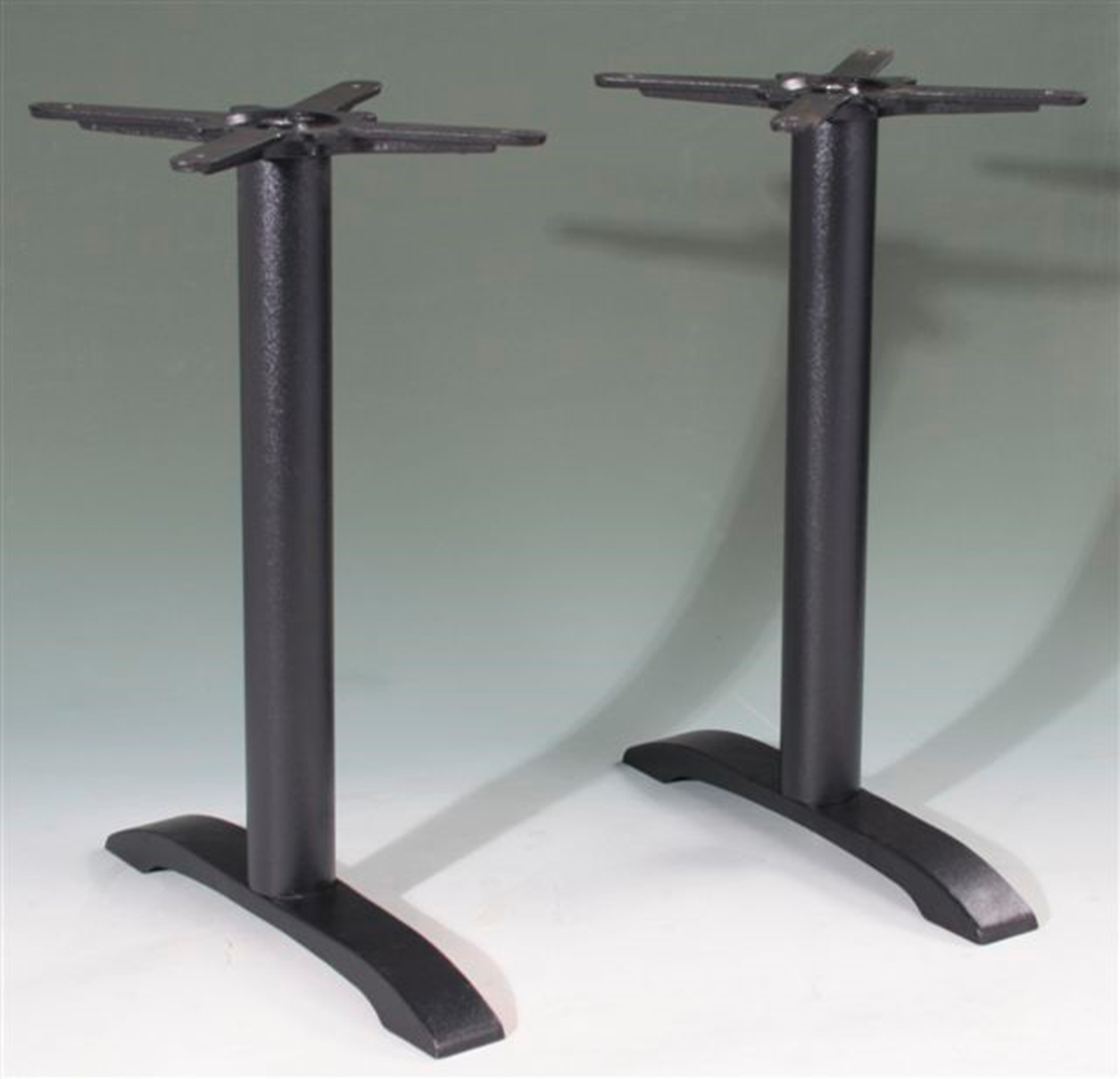 Wholesale Hot Sale Iron Furniture Base Dining Table Antracite Legs For Glass Wood Top Universal Base Desk Tisch Weisses Gestell AD621006P