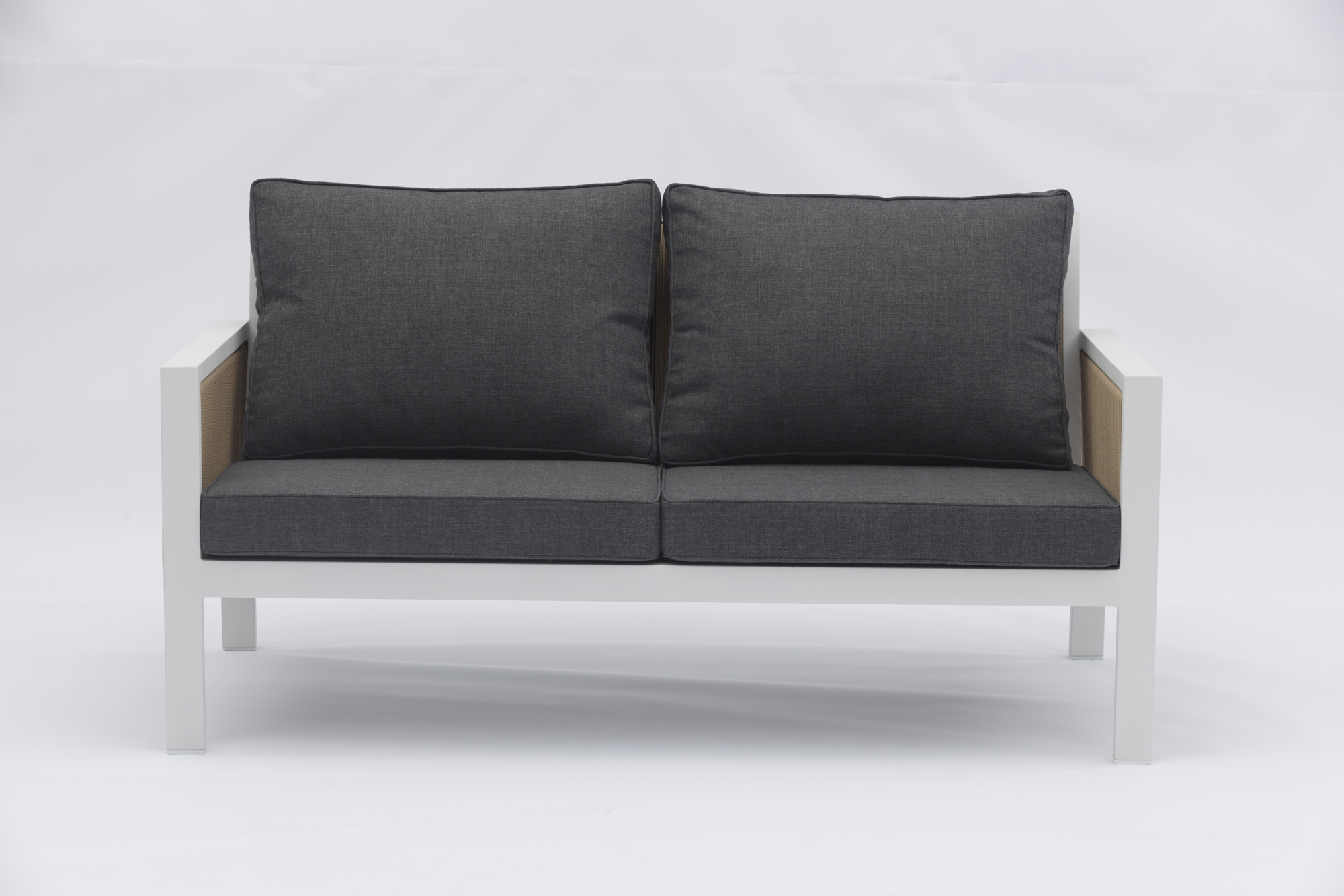 Outdoor full-aluminum Dolla four-piece sofa set combines modern elegance-AD685086