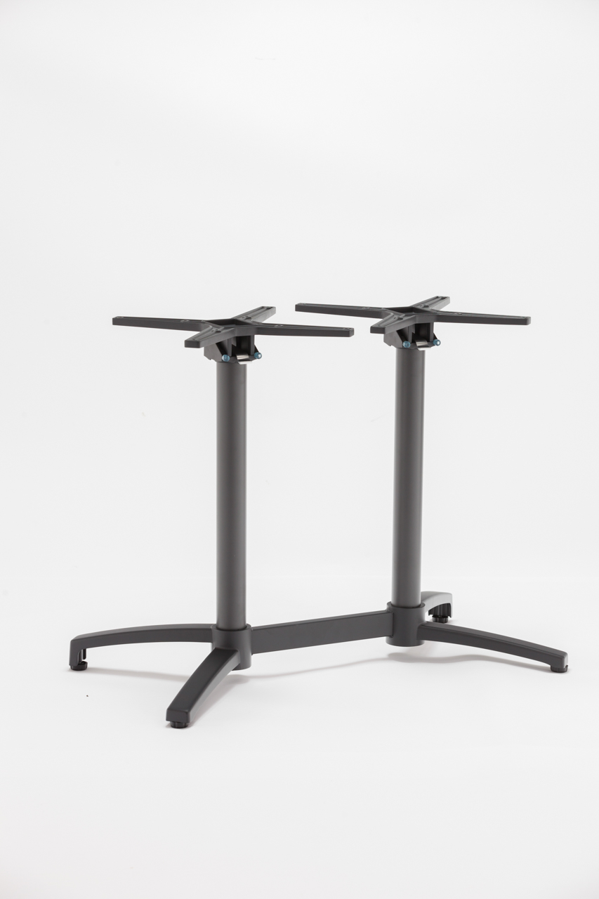 Modern Aluminum Stainless Steel Dining Table Base Legs for Restaurant Furniture- AD621059