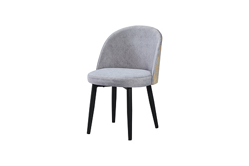 Modern fashion comfortable curved dining chair