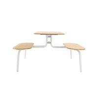 THE ORIGINAL one-piece dinning table without backrests