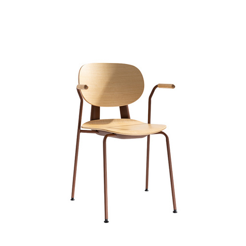 FINN bow leg dinning chair with handrail