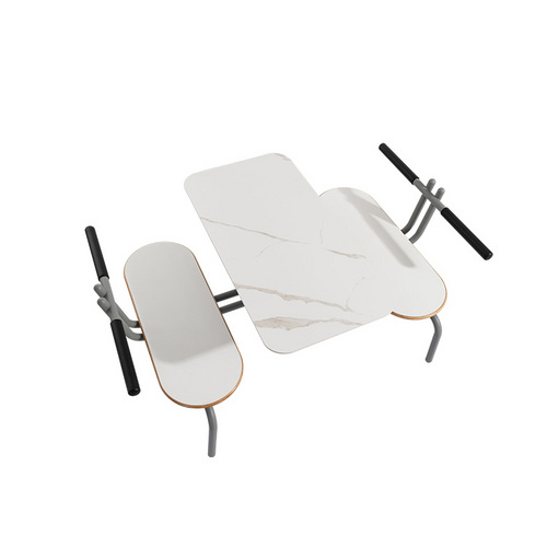 THE ORIGINAL one-piece dinning table with backrests