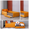 New Huayang ChildrenCarton Customized Hefei Mattress Sofa Bedroom Modern Bed B1553
