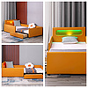 New Huayang ChildrenCarton Customized Hefei Mattress Sofa Bedroom Modern Bed B1553