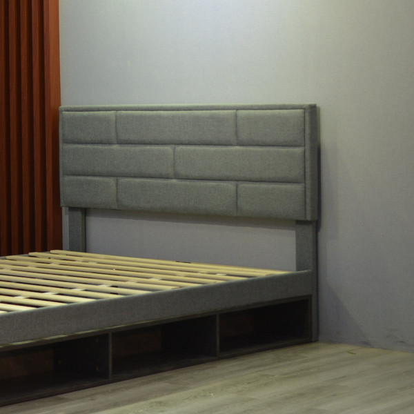 Huayang OEM Bedroom Furniture Customized Frame Queen Flat Bed with Storage Drawer