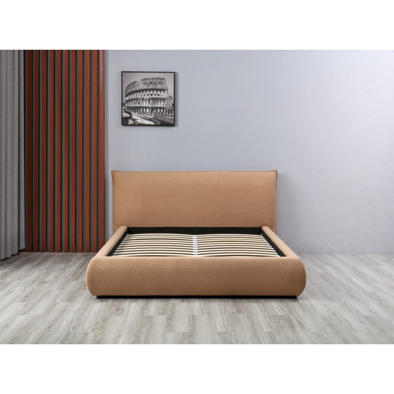 Huayang OEM Queen Size Upholstered Bed Bedroom Storage Bed Frame for Adult
