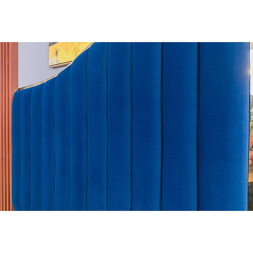 Manufacture Huayang Customized Stylish Upholstered Bedroom Design Double Living Room Furniture Bed