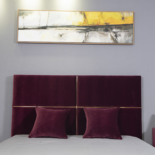 Hot Double Modern Huayang Customized Beds Design Bed Frame Home Furniture