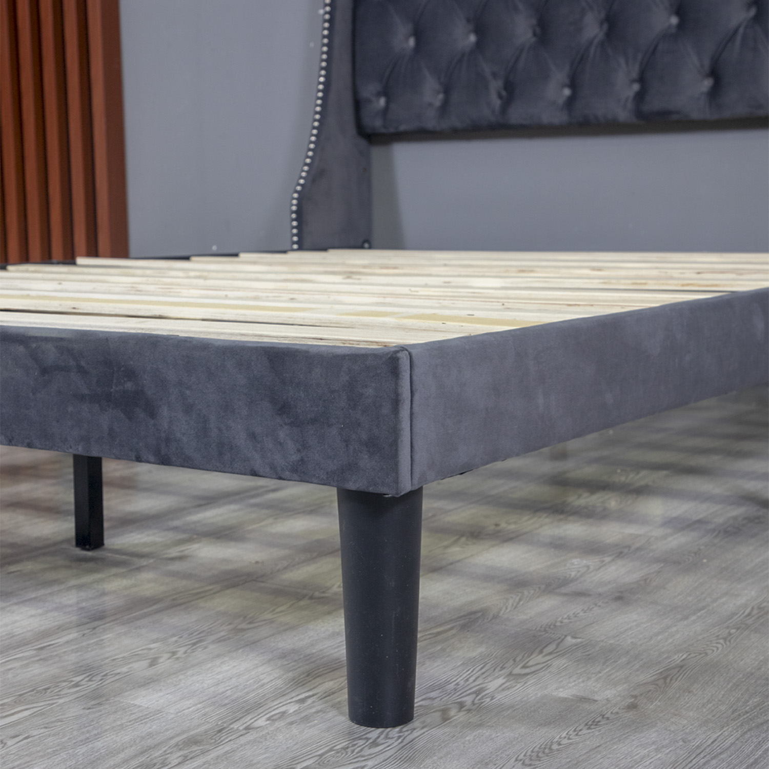 New Huayang Customized Hotel Bed King Size China Wholesale Wooden Furniture