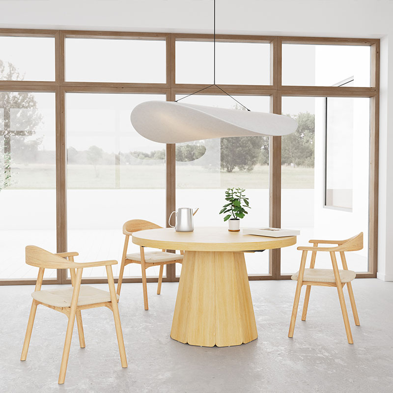 Atmore dining table with Addi chairs
