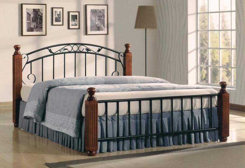 UF-9136 Wrought iron double bed