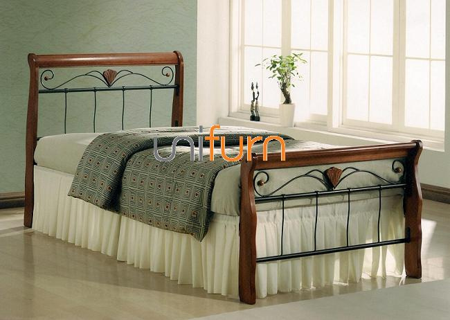 UF-9136 Wrought iron double bed