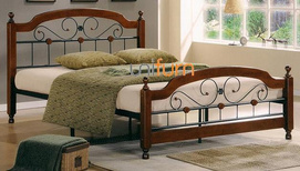 UF-819 Wrought iron double bed