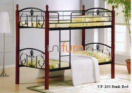 UF-203 Wrought iron bunk bed